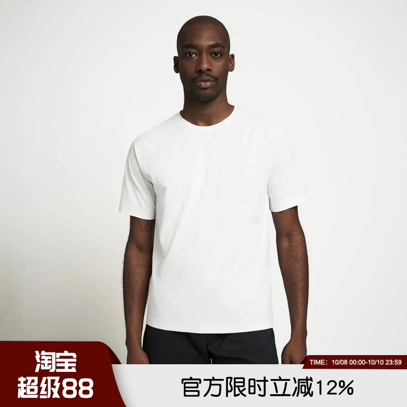 高端春夏男女情侣款纯色短袖T恤