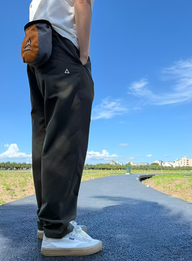 三角标清货！拼手速！3D立体裁剪男士秋冬户外松紧腰运动休闲长裤