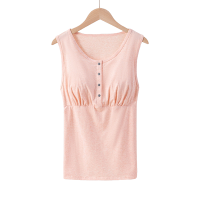 若恬免穿文胸纯棉可拆卸胸垫