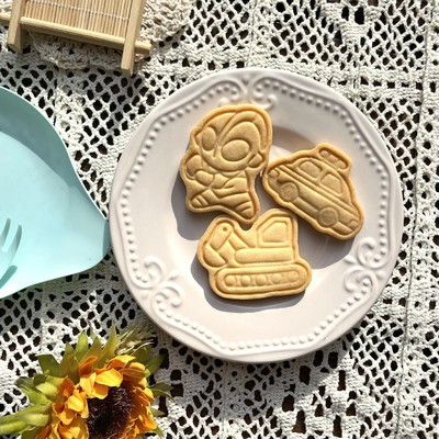 纯手工曲奇饼干无添加面包超人