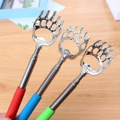 Adjustable Back Scratcher Stainless Steel Back Massage Teles