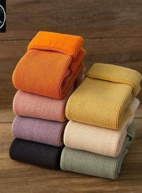 3 pairs Kids winter warm socks thick cotton sock 儿童雪地袜