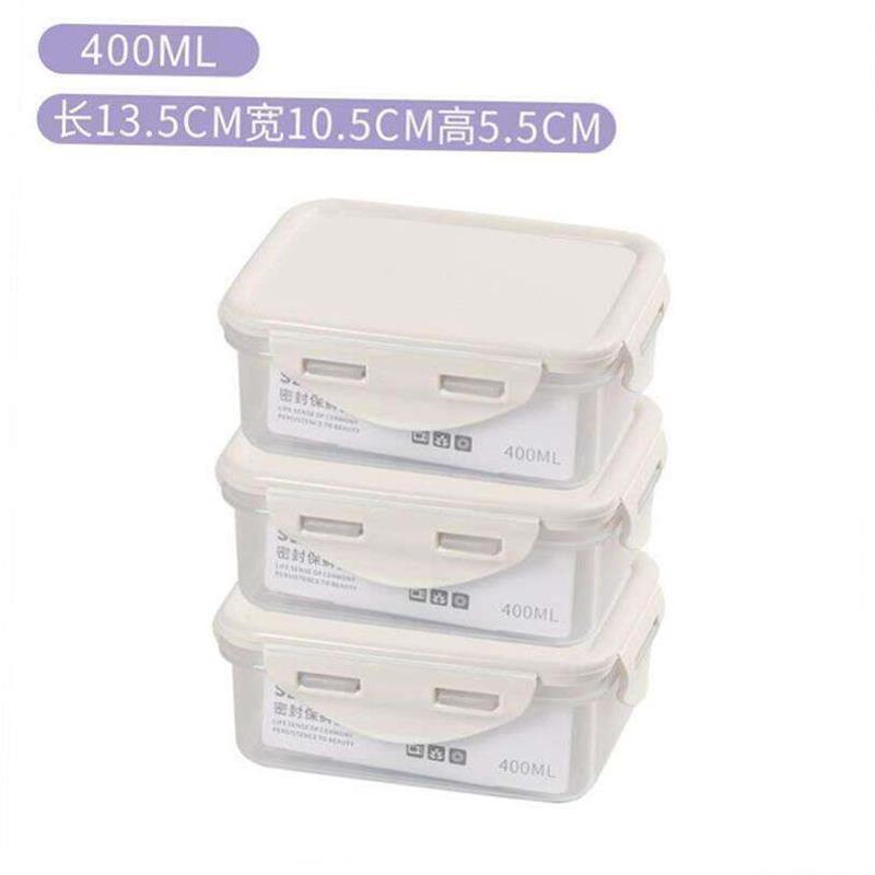 plastic food fruit storage box container lunch fridge big