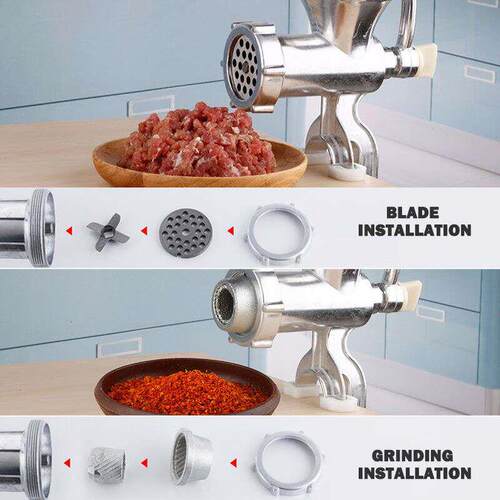 Manual Meat Grinder Noodle Stainless Steel Mincer Past Maker