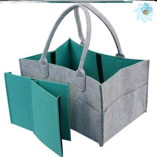 Felt a diaper bag to receive bag from m to child mummy毛毡包