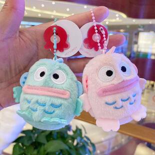 Mini Clown Fish Plush Doll Pendant Big Mouth Fish Monster Ke