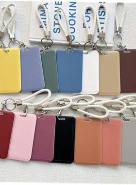 Card Campus Access Door Credit Card Holder Bag Set Key Chain