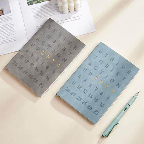 weekly monthly planner 20242025月计划本 A5 schedule book