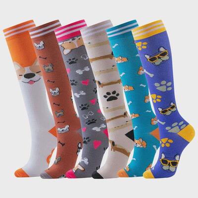 Unisex Compression Socks Fun Sports Warm Long Boots