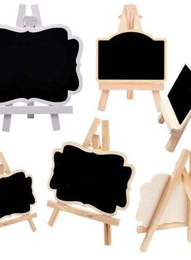 Black Wooden Mini Chalkboards Mr Mrs Wedding Party Supplies