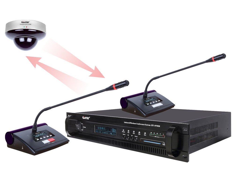 HTDZ Haitian 8700 number infra-red Duplex Meeting system wireless Hand in Hand microphone Microphone Price Dwellin the Audio appliances , Microphone/Microphone  category - from Buy2taobao.com to provide professional Taobao agent buy service