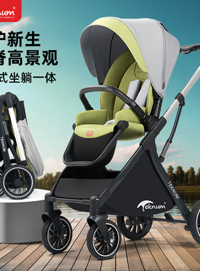 TEKNUM婴儿推车可坐可躺轻便折叠双向高景观新生婴儿童宝宝手推车