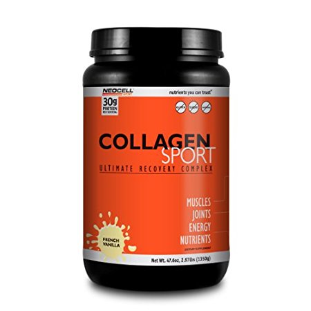 Neocell Collagen Sport Whey Protein, French Vanilla, 47.6 O