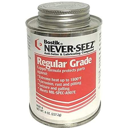 Never-Seez NSBT-8 Silver Gray Regular Grade Anti-Seize Co