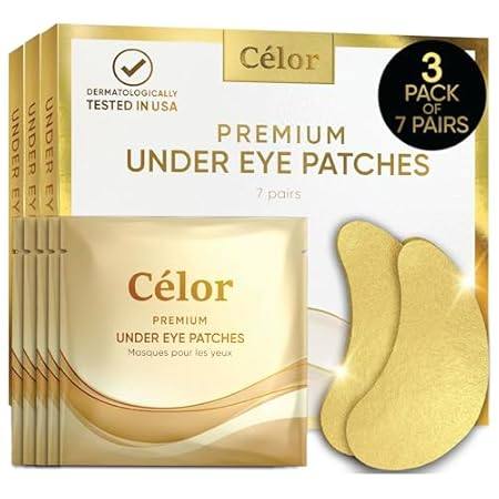 CéLOR Under Eye Patches Premium - Golden Under Eye Mask E