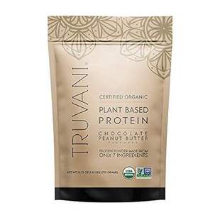 Truvani Organic Vegan Protein Powder Chocolate Peanut But