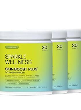 Hydrolyzed Collagen Powder - Sparkle Skin Boost Plus (Tro