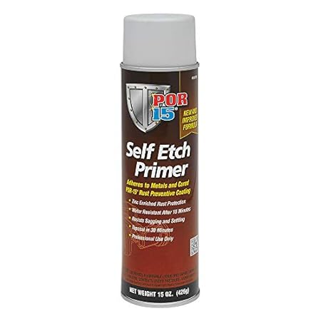 POR-15 Self Etch Primer Spray, Adheres to Metal and Paint
