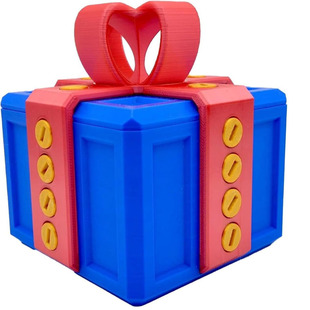 Annoying Gift Box 3d toys funny gag prank case with screws