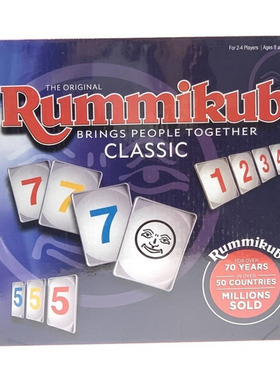 Rummikub The Original Rummy Tile Game Family Strategy Luck