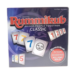 Rummikub The Original Rummy Tile Game Family Strategy Luck