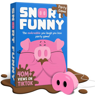 Snort Funny – The Oinkredible You Laugh You Lose Party Game