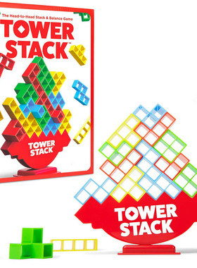 Tower Stack Fun Stacking and Building Toys Family Game Night