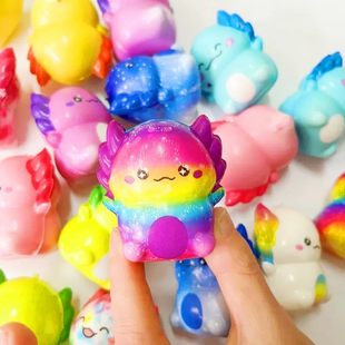12Pack Axolotl Slow Squishy Toys Soft Stress Relief Fidgets
