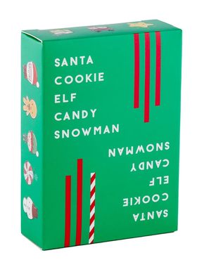 Santa Cookie Elf Candy Snowman Christmas Edition Card Game
