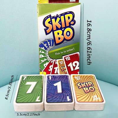 多人休闲有趣聚会游戏SKIP-BO