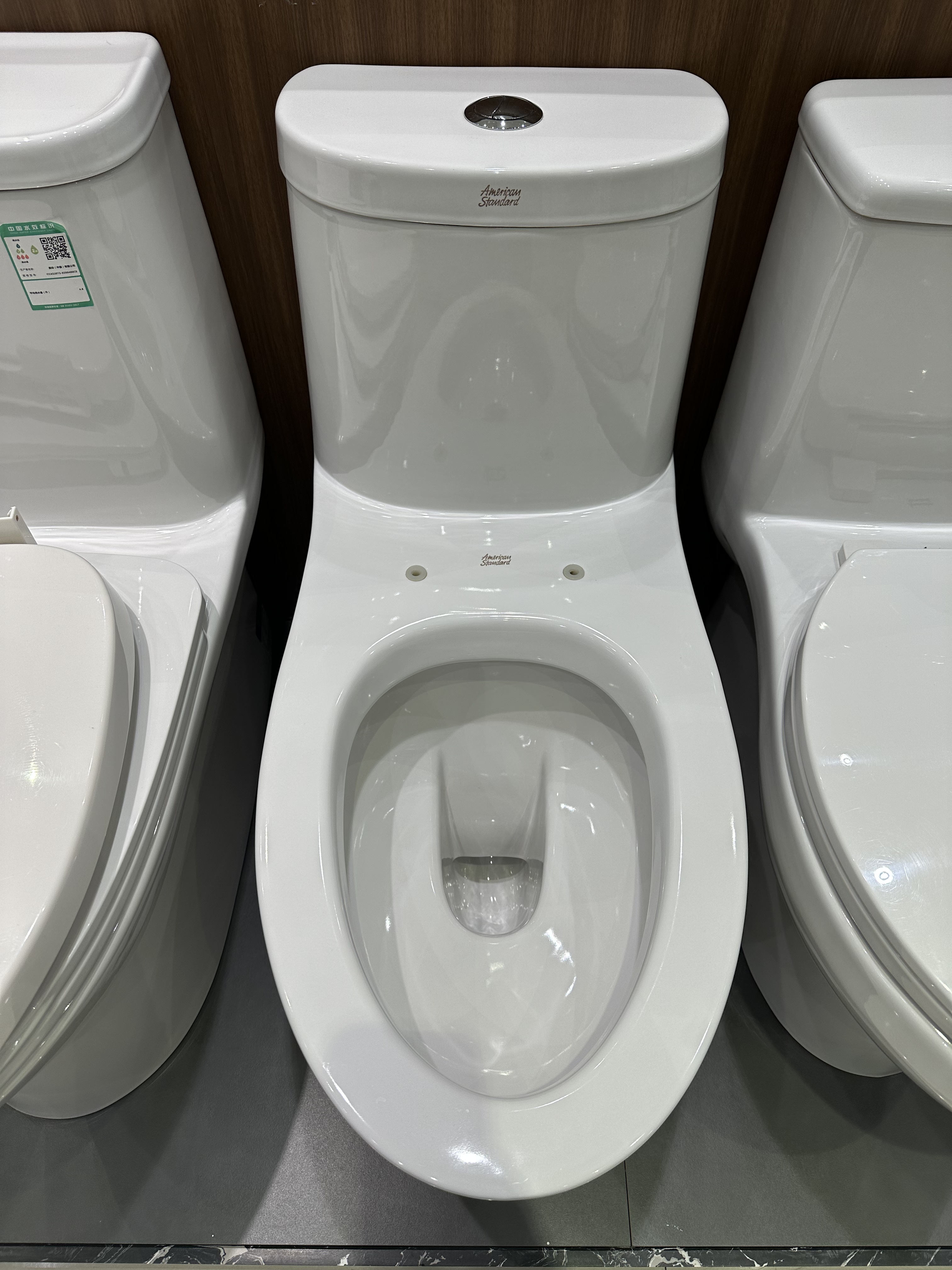 American Standard美标卫浴洁具连体马桶坐便器直冲式CCAS2033