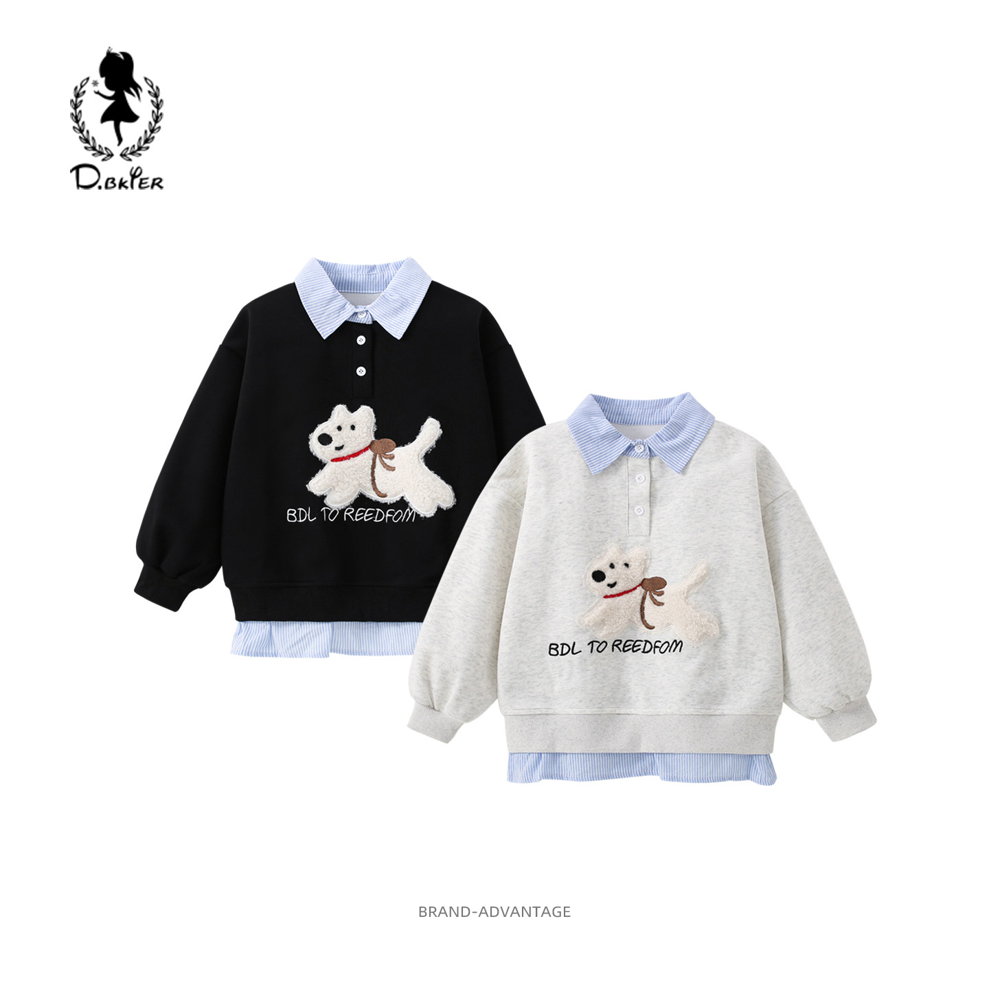 Hi！Fish女大童衣服女童卫衣