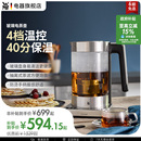 Kitchenminis电茶壶智能温控大容量保温速热泡茶壶福腾宝德国 WMF