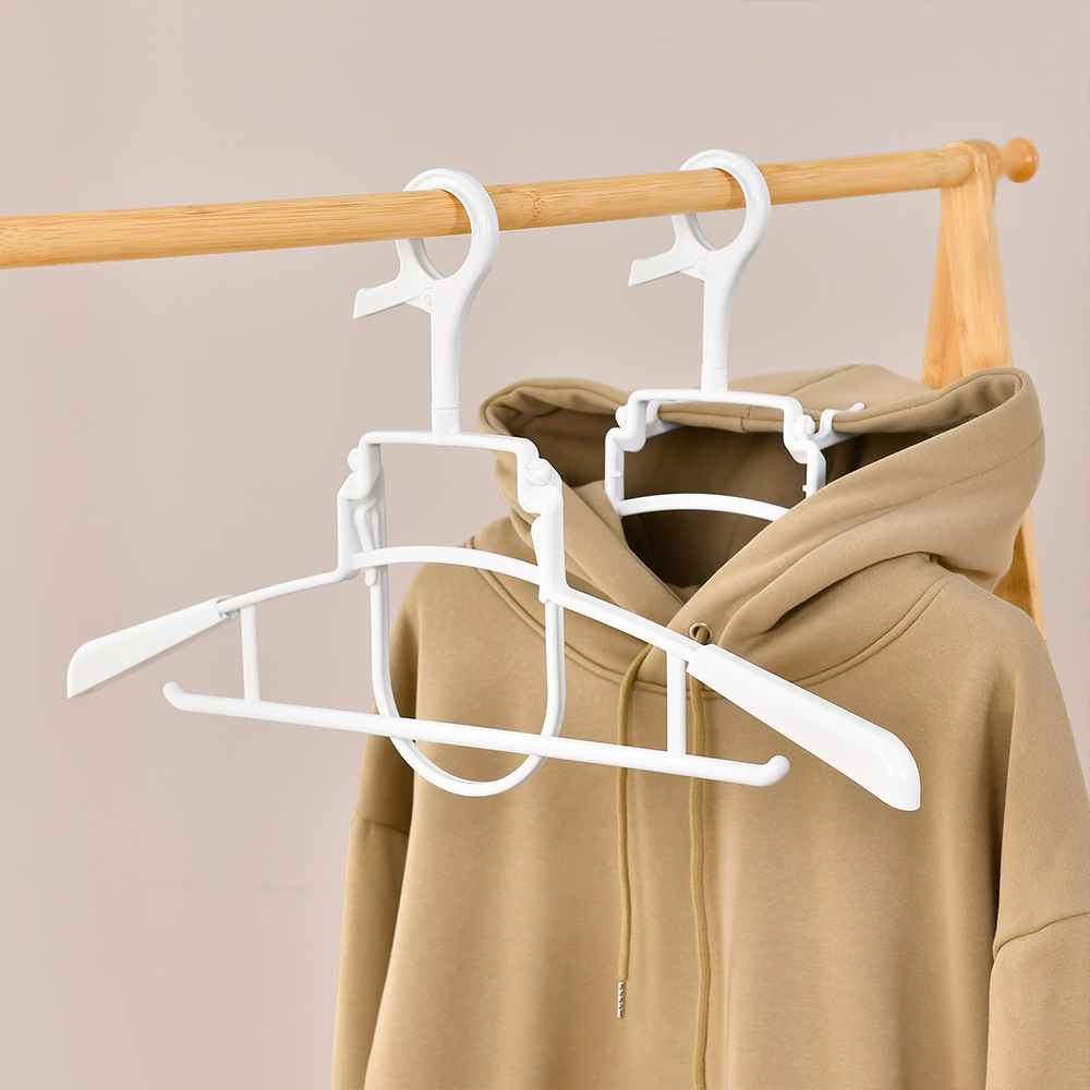 连帽卫衣晾晒架可伸缩防风晾衣架