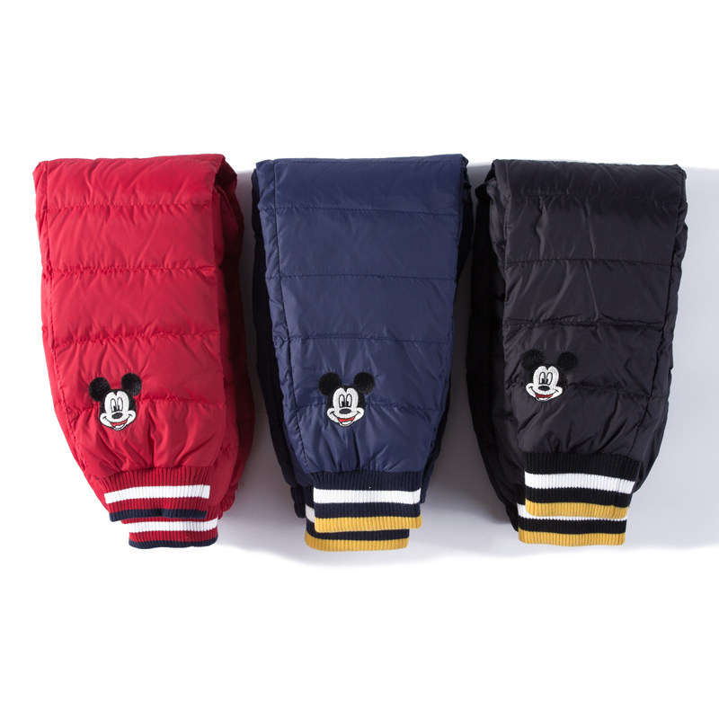 新款巴拉儿童羽绒裤冬装加厚男童女童保暖内胆裤子小童宝宝鸭绒裤