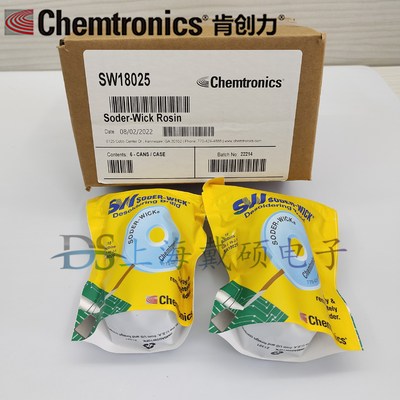 美国 ITW Chemtronics SW18025 松香型防静电吸锡编带