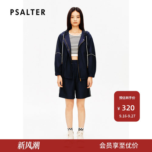 【春夏热卖】诗篇专选简约宽松学院风松紧腰运动短裤休闲裤春款