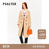 PSALTER诗篇复古双排扣颗粒绒羊羔毛大衣冬款 100%羊毛