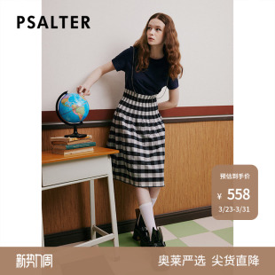 诗篇专选夏收腰假两件减龄学院风格 子a字裙连衣裙