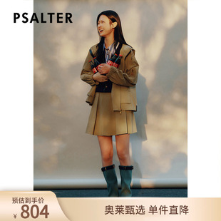 PSALTER诗篇宽松连帽简约休闲学院风外套风衣春款