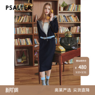 新款 诗篇专选美式 女短外套2025春季 运动风连帽针织帽衫 休闲时尚