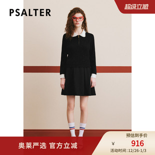 PSALTER诗篇小香风羊毛针织衫 背心连衣裙两件套冬