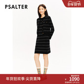 诗篇专选美丽诺羊毛针织衫 背心裙两件套秋