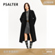 显瘦长款 PSALTER诗篇长款 双面呢大衣外套冬季 100%山羊绒