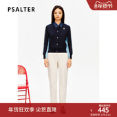 夏款 毛针织衫 智性学院风 诗篇专选简约圆领撞色复古开衫