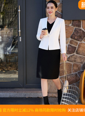 皮尔卡丹女26春黑色百搭无袖V领收腰通勤气质连衣裙P51104D4071B0