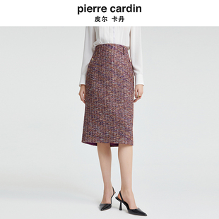 新款 都市淑女小香风宴会半裙P4311S4996Z3 皮尔卡丹女装 商场同款