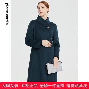 淑女端庄气质毛呢大衣 商场同款 皮尔卡丹女装 秋季 新款