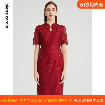 通勤淑女一步裙纯色连衣裙