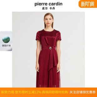 通勤柔美宴会礼服连衣裙P1203D1042R5 新款 皮尔卡丹女装 夏季